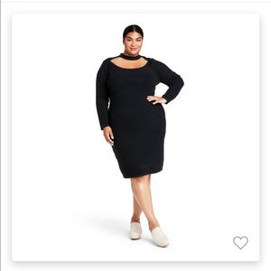 NWT! Victor Glemaud x Target Black Dress (1X)